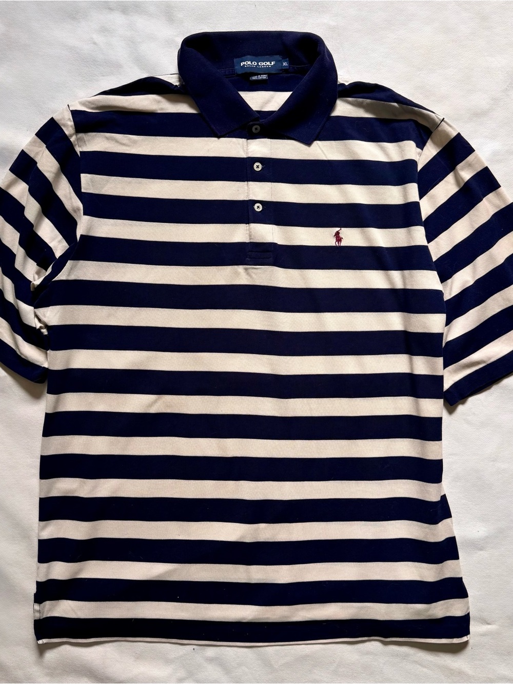 Ralph Lauren Polo Golf Navy and White Mens XL